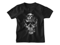 T Shirt Skull Silver - Rock ☆ Spirit 