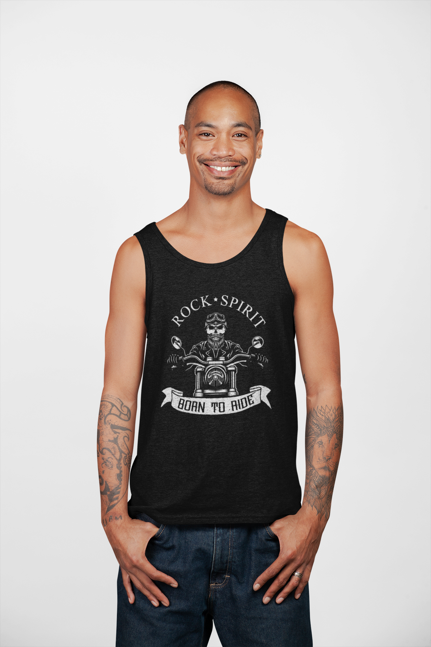 Tank Top Born to Ride RS - Rock ☆ Spirit 