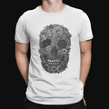 T Shirt Big Skull Flower - Rock ☆ Spirit 