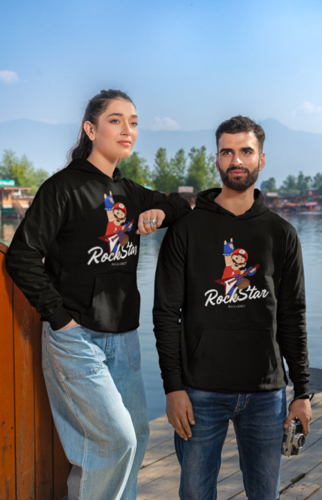 Hoodie Rock Star - Rock ☆ Spirit 