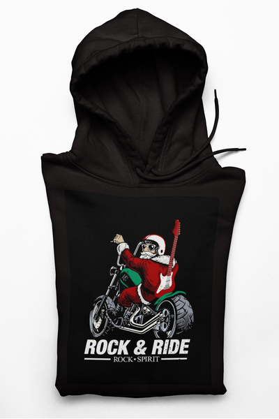 Felpa con cappuccio Rock &amp; Ride