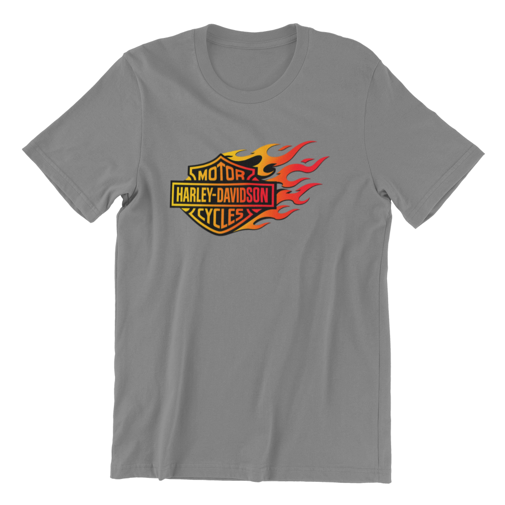 T Shirt Harley Davidson Flame