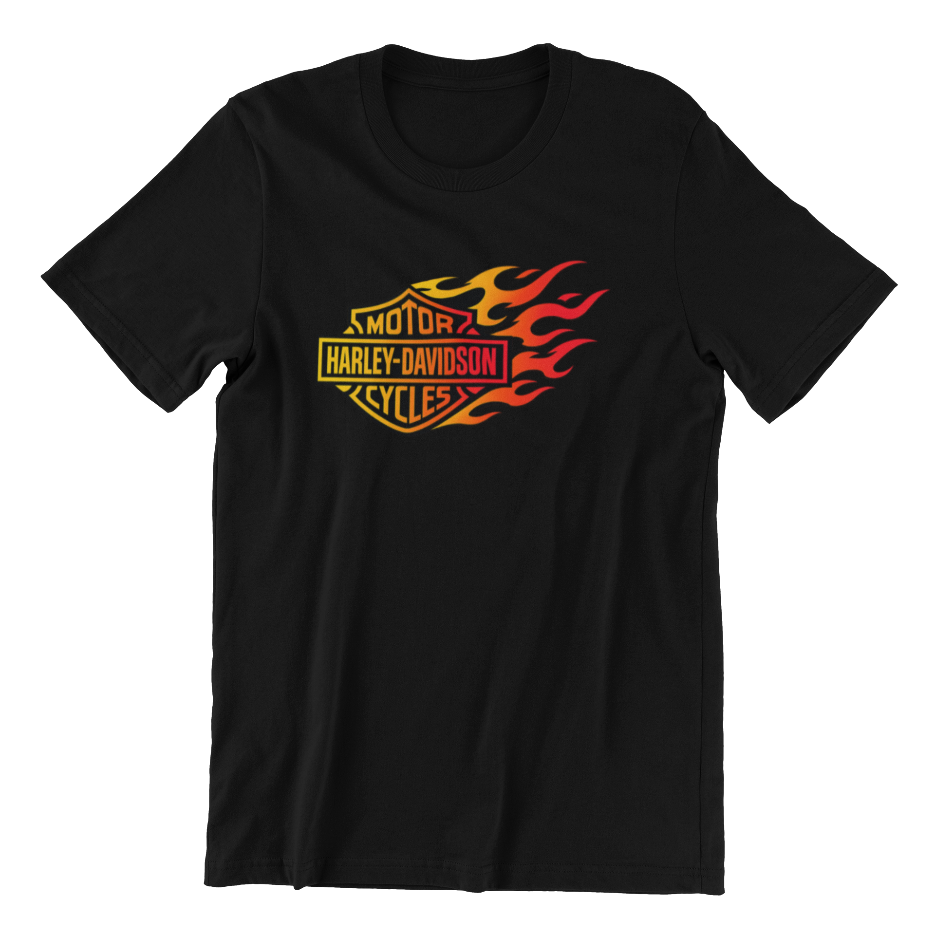 T Shirt Harley Davidson Flame
