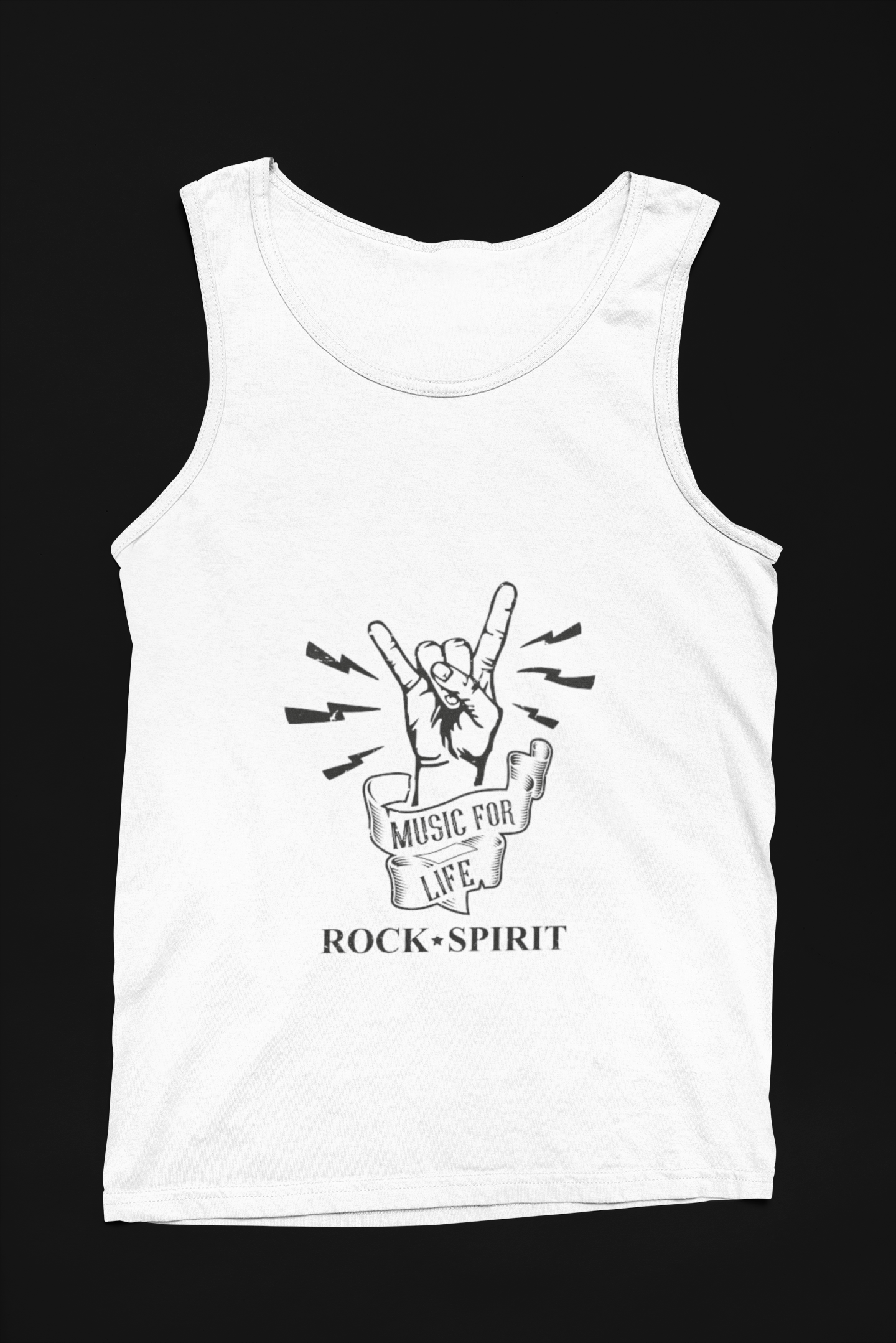 Tank Top Music For Life - Rock ☆ Spirit 
