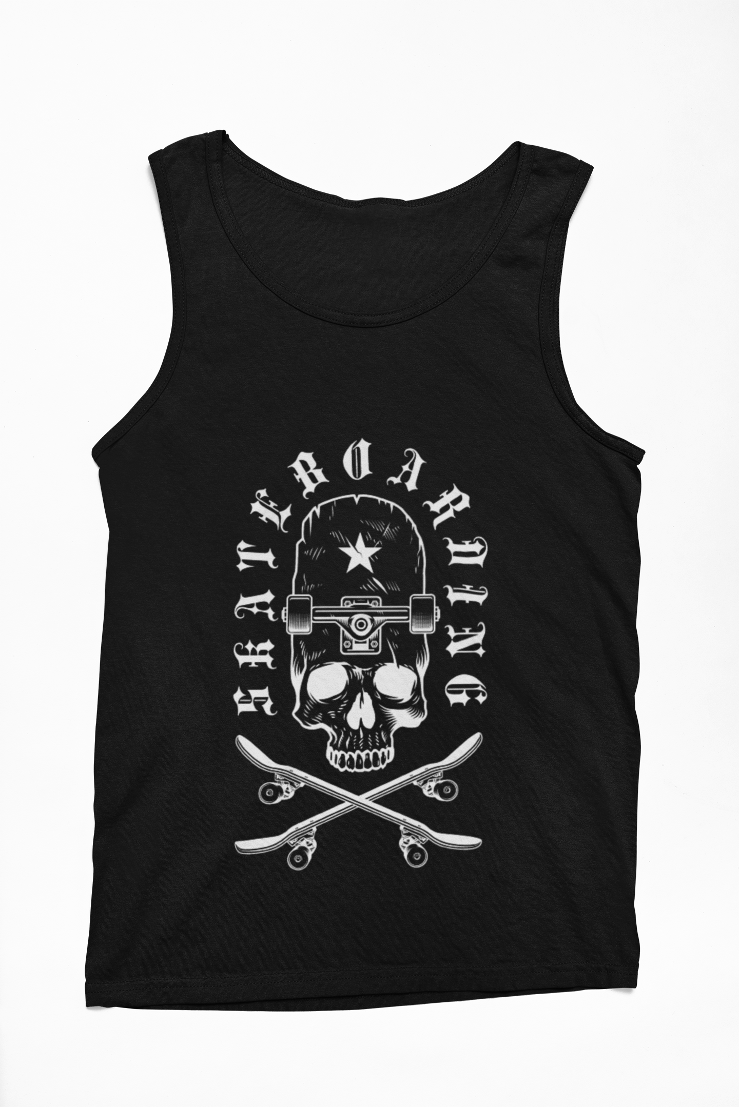 Tank Top Star Skateboarding - Rock ☆ Spirit 