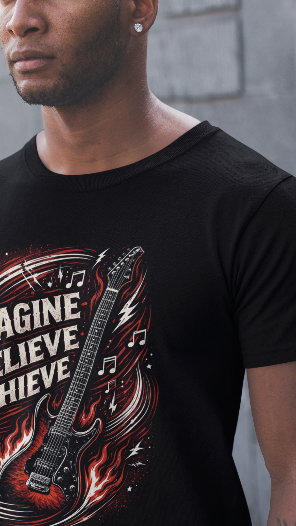 T-Shirt Imagine - Rock ☆ Spirit 
