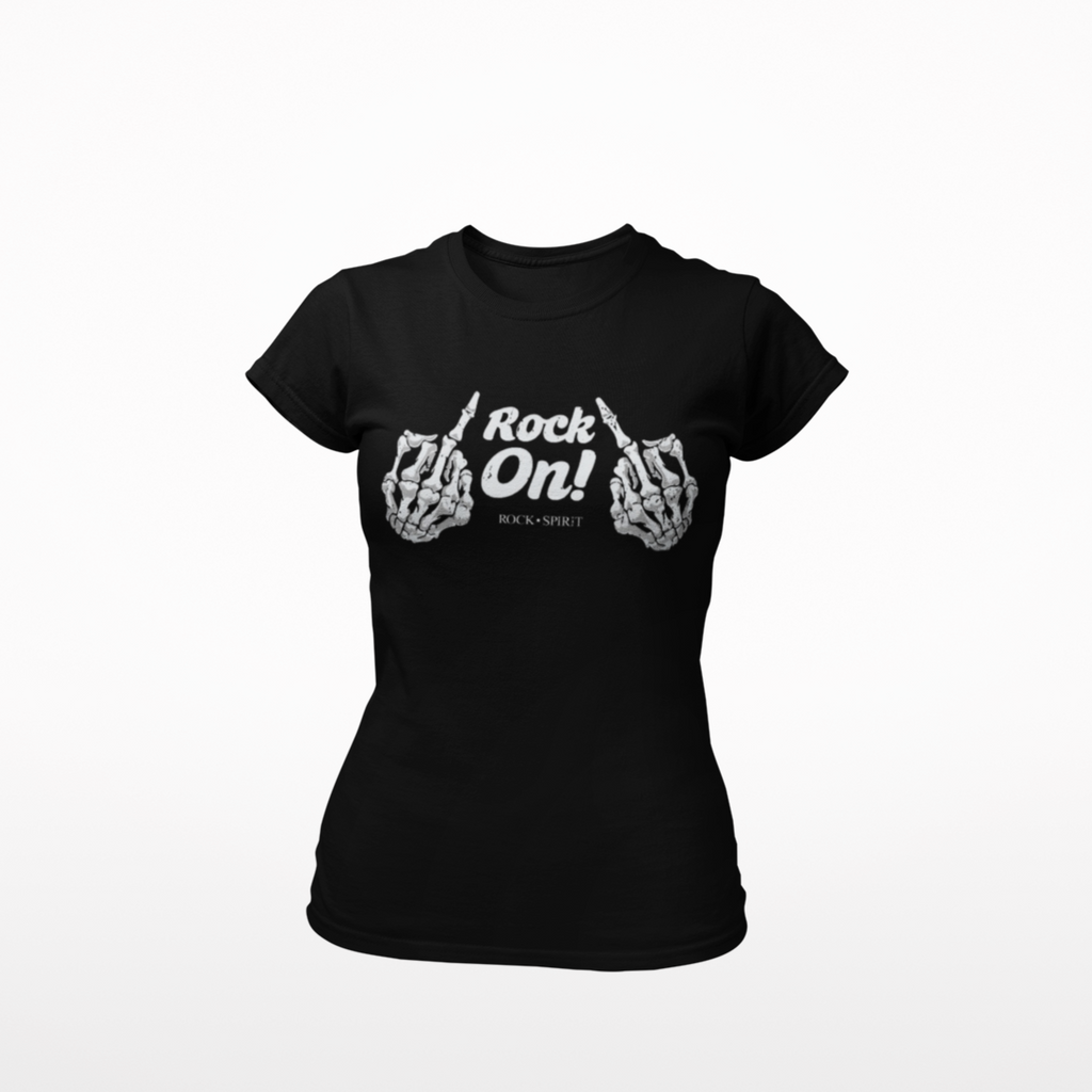 Women T shirt Rock On RS - Rock ☆ Spirit 