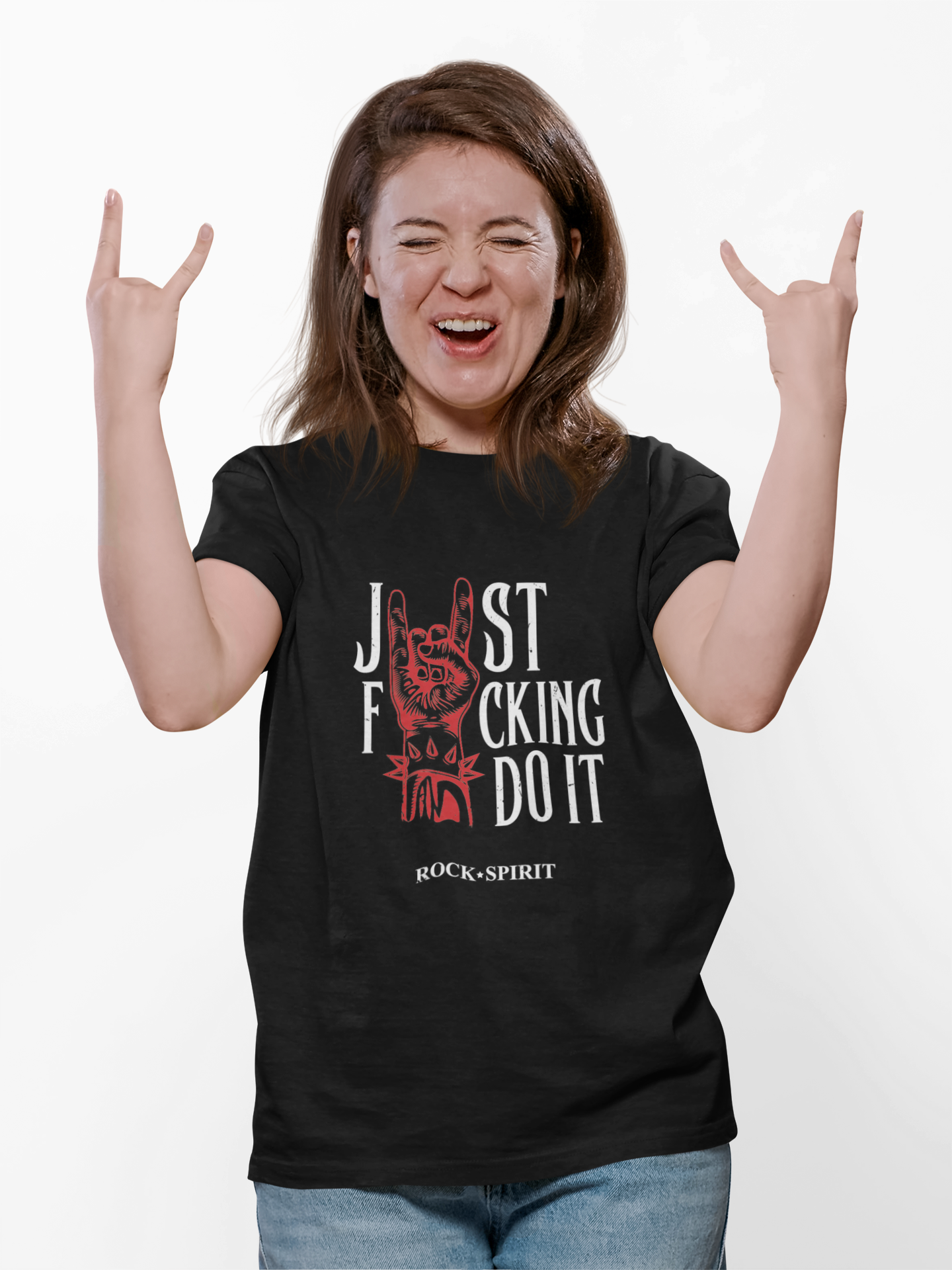 T Shirt Just f do it RS