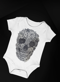 Bodysuit Skull Flower