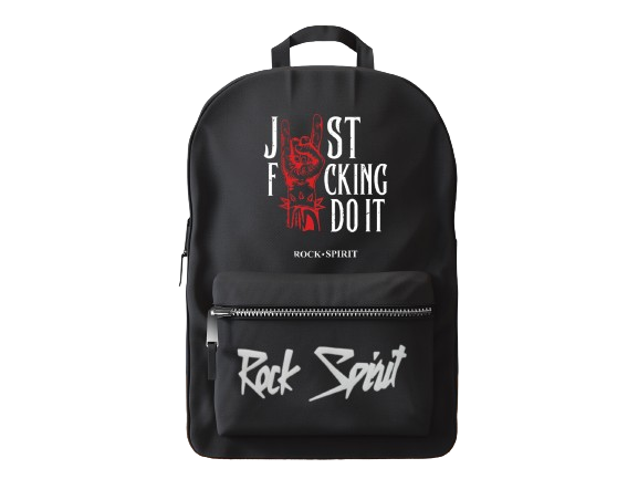 Mochila Just F Do IT - Rock ☆ Spirit 