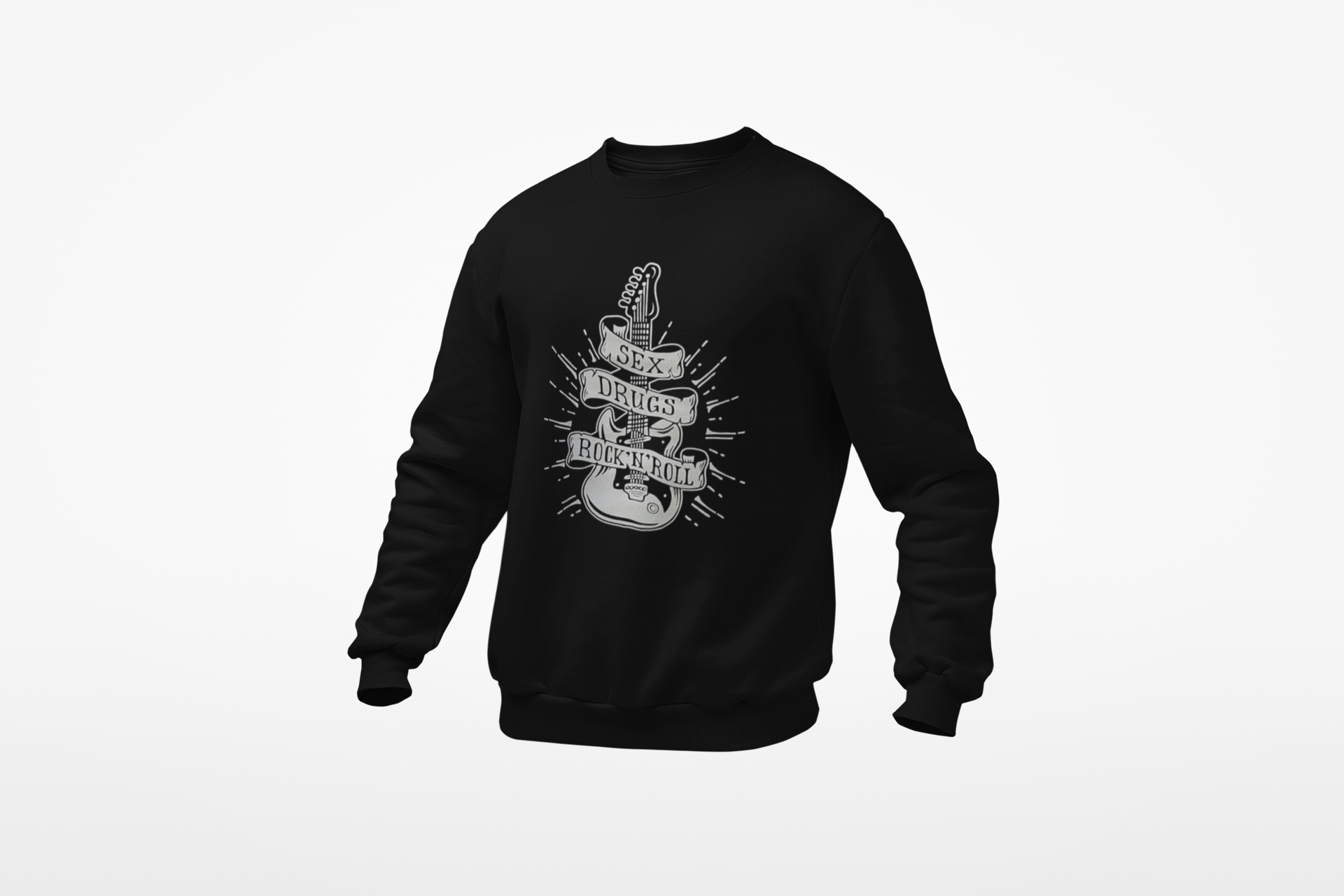 Sweatshirt Sex Drugs Rock N Roll - Rock ☆ Spirit 