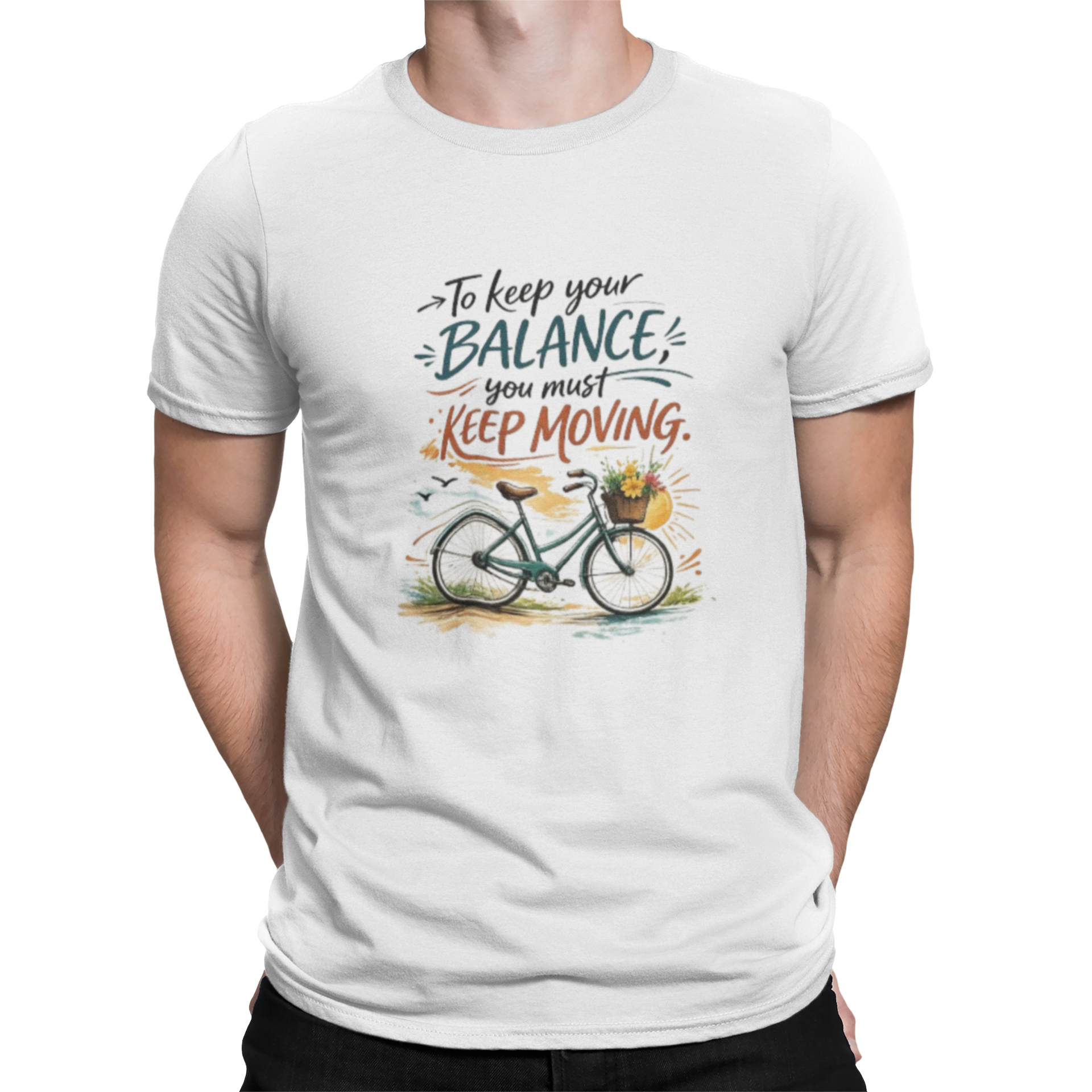 Camiseta KEEP MOVING - Rock ☆ Spirit 