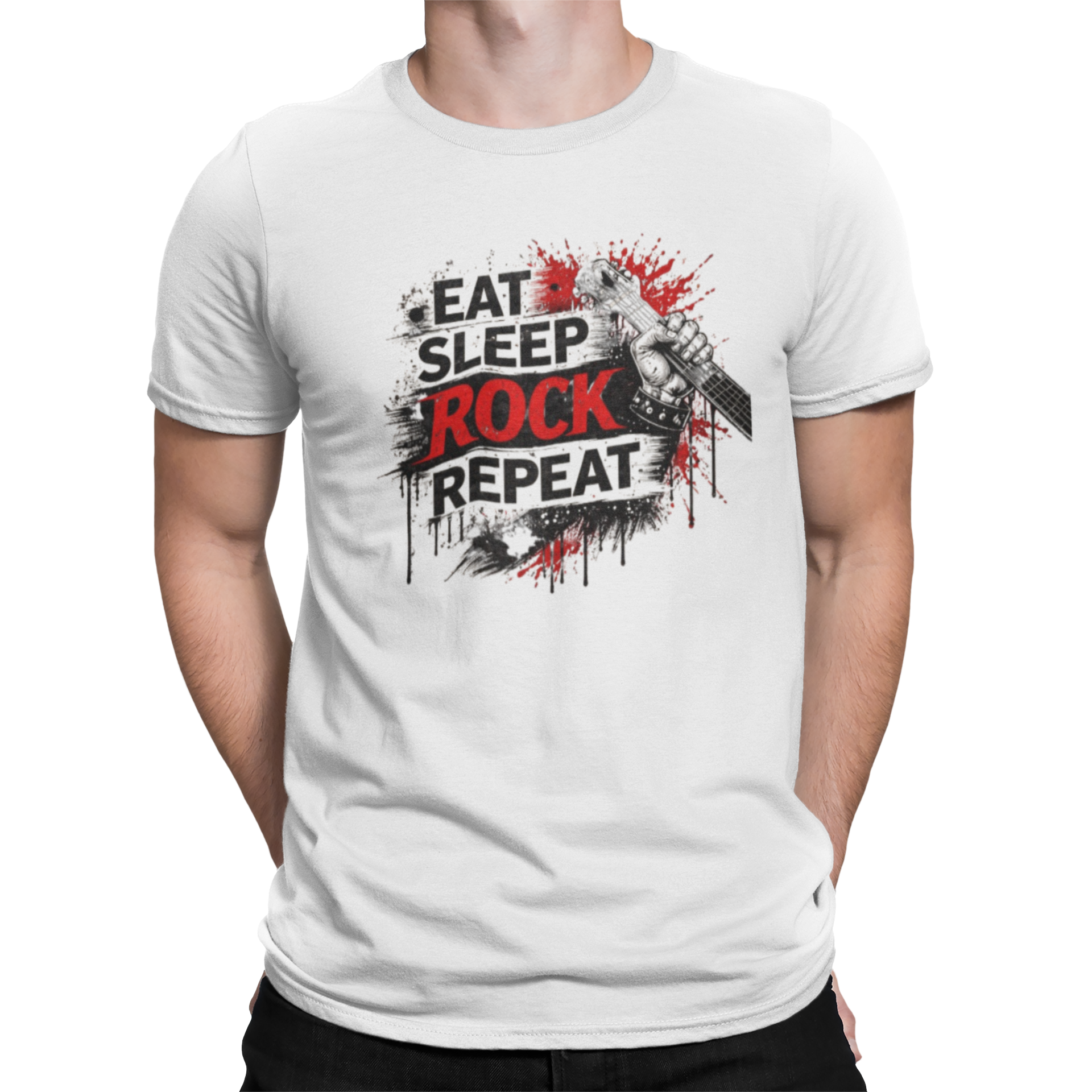 T Shirt Repeat Rock II - Rock ☆ Spirit 