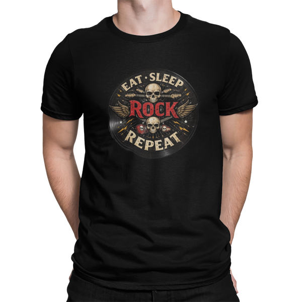 T Shirt Repeat Rock