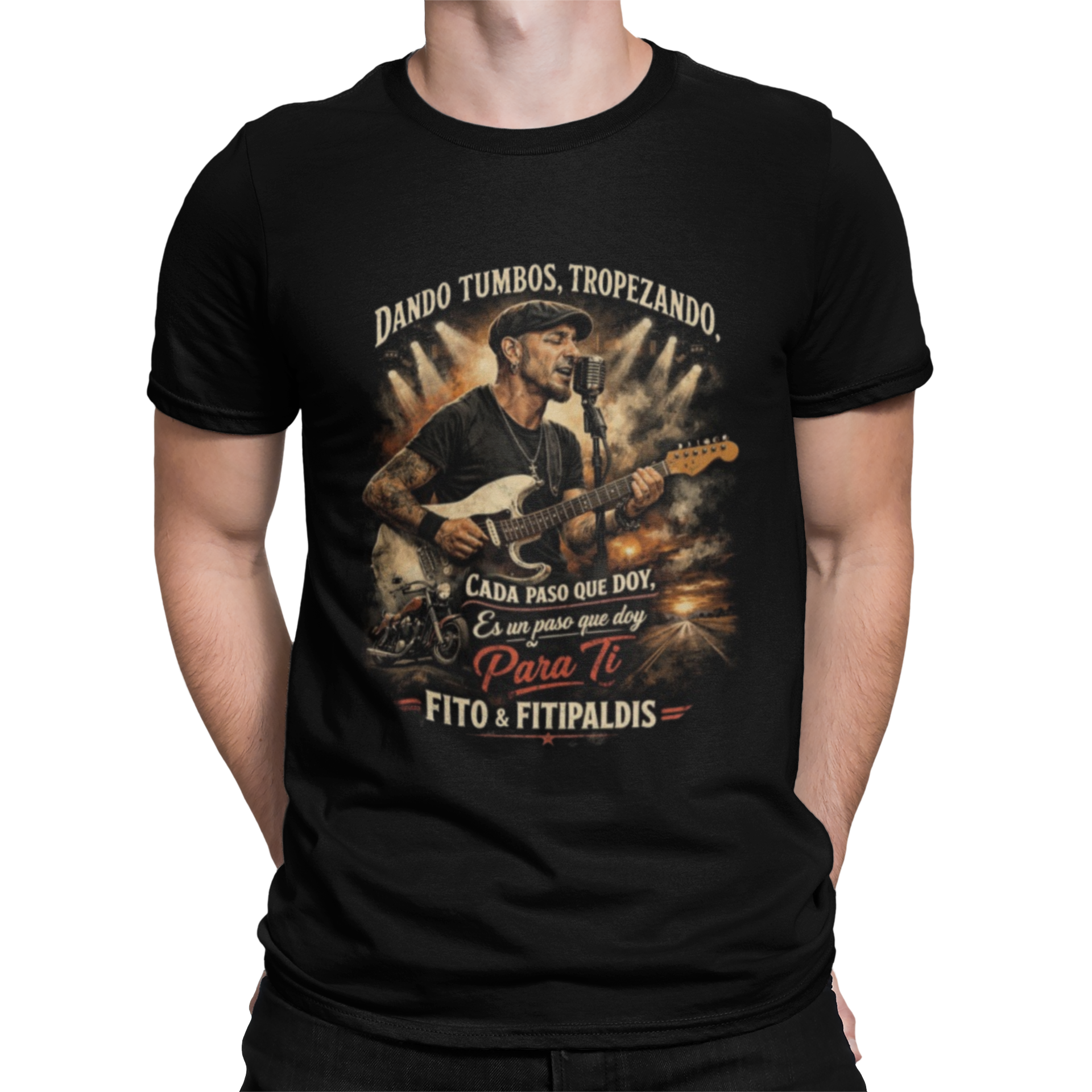 T Shirt Fito - Rock ☆ Spirit 