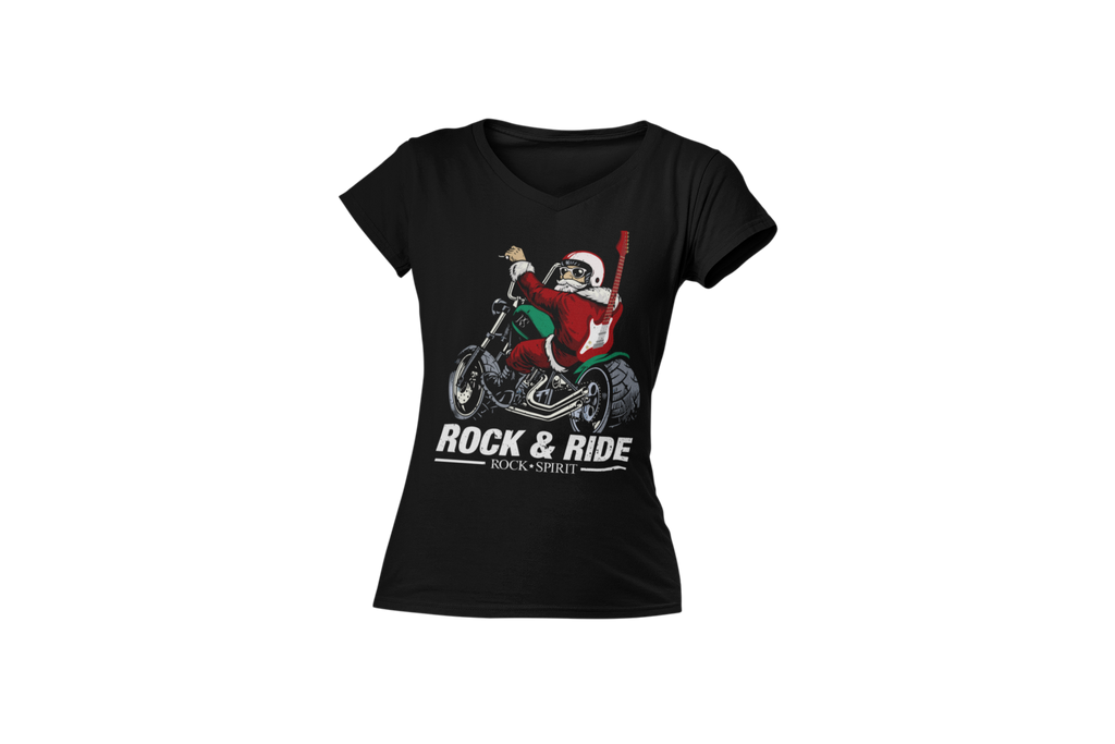 Women T shirt Rock and ride - Rock ☆ Spirit 