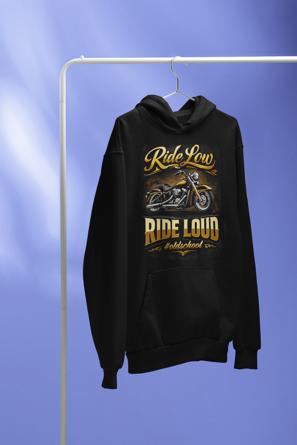 Hoodie Ride Low, Ride Loud - Rock ☆ Spirit 