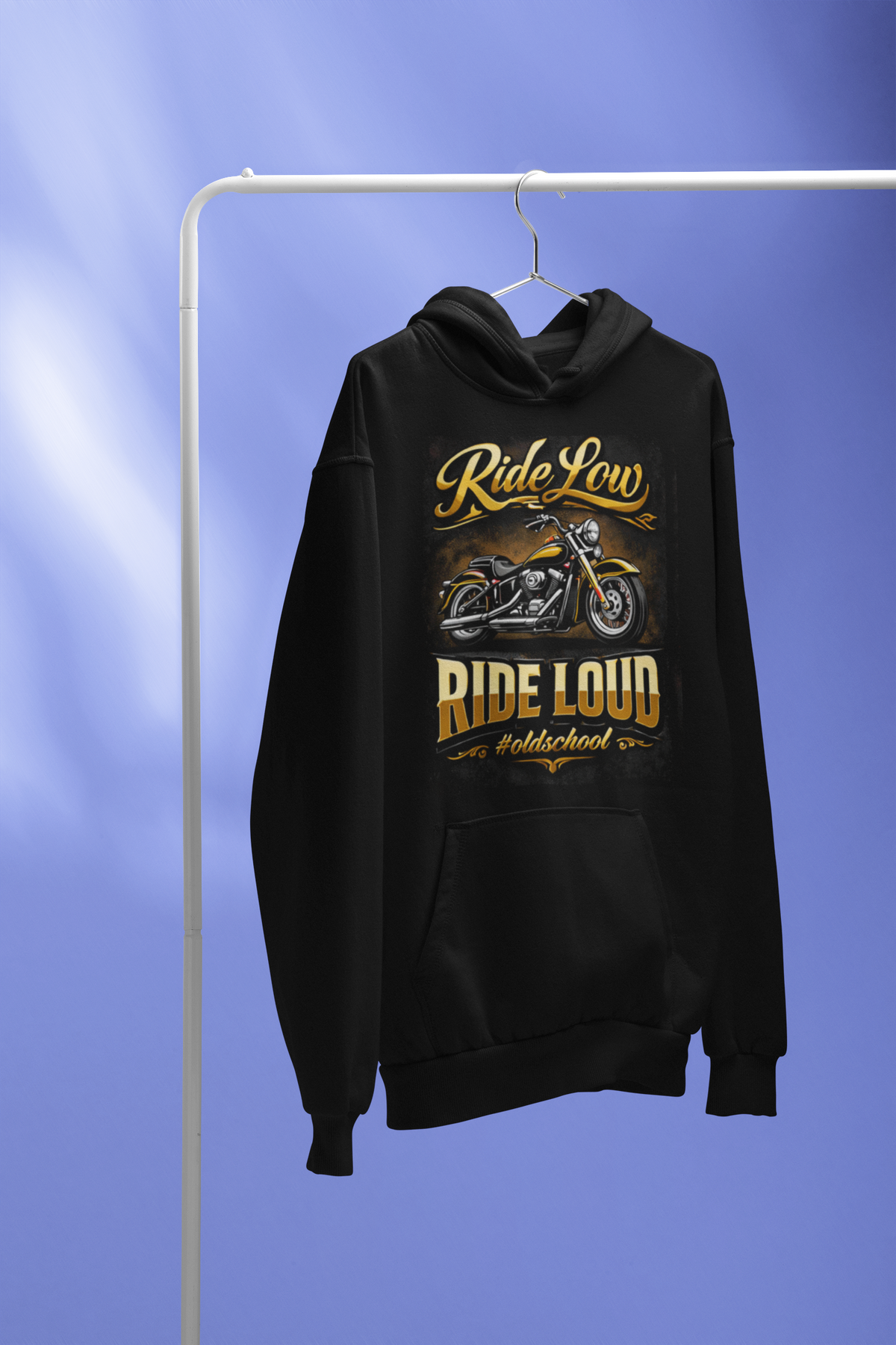 Hoodie Ride Low, Ride Loud - Rock ☆ Spirit 
