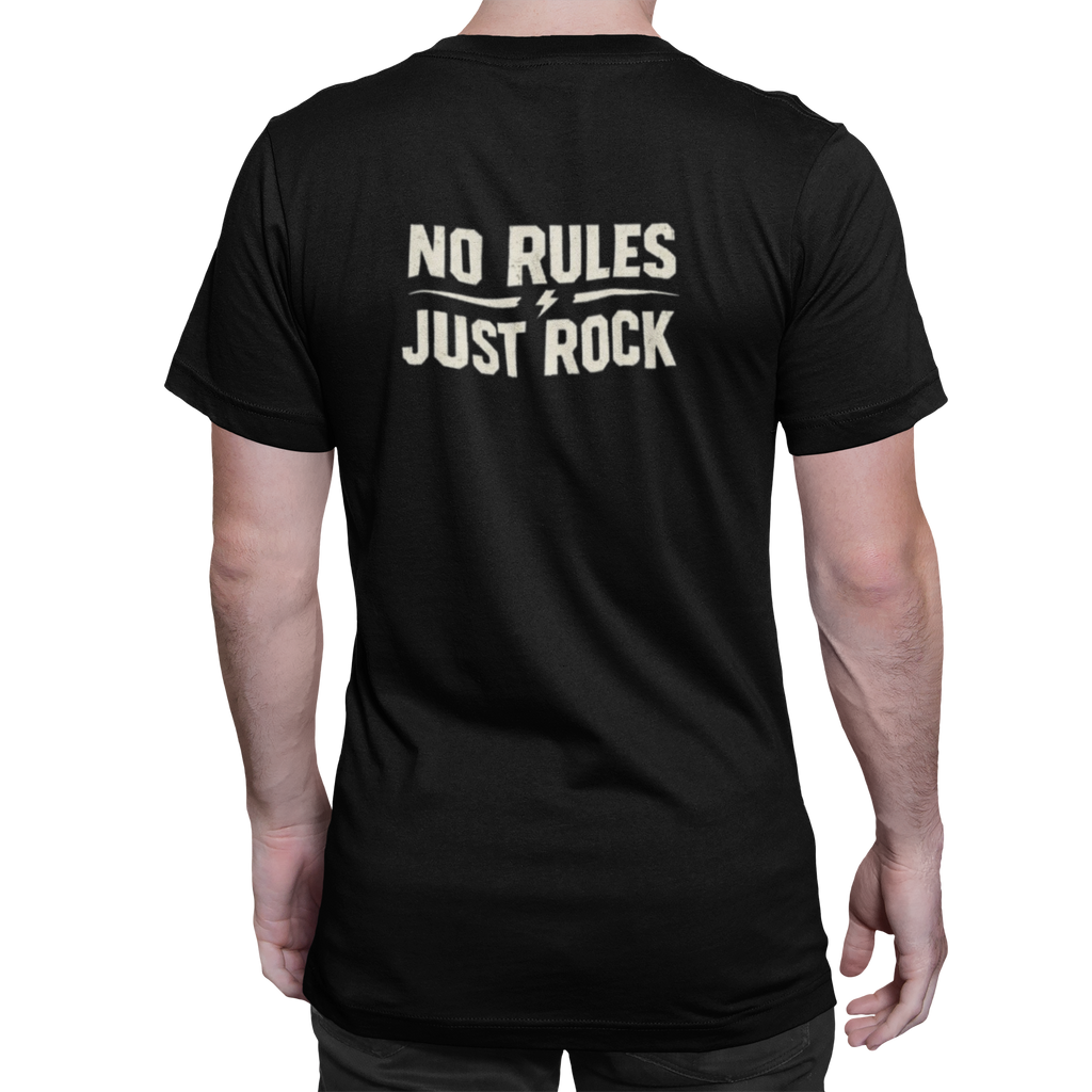 T-Shirt No Rules, Just Rock - Rock ☆ Spirit 