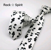 Tie Unisex Skinny Slim NRS - Rock ☆ Spirit 