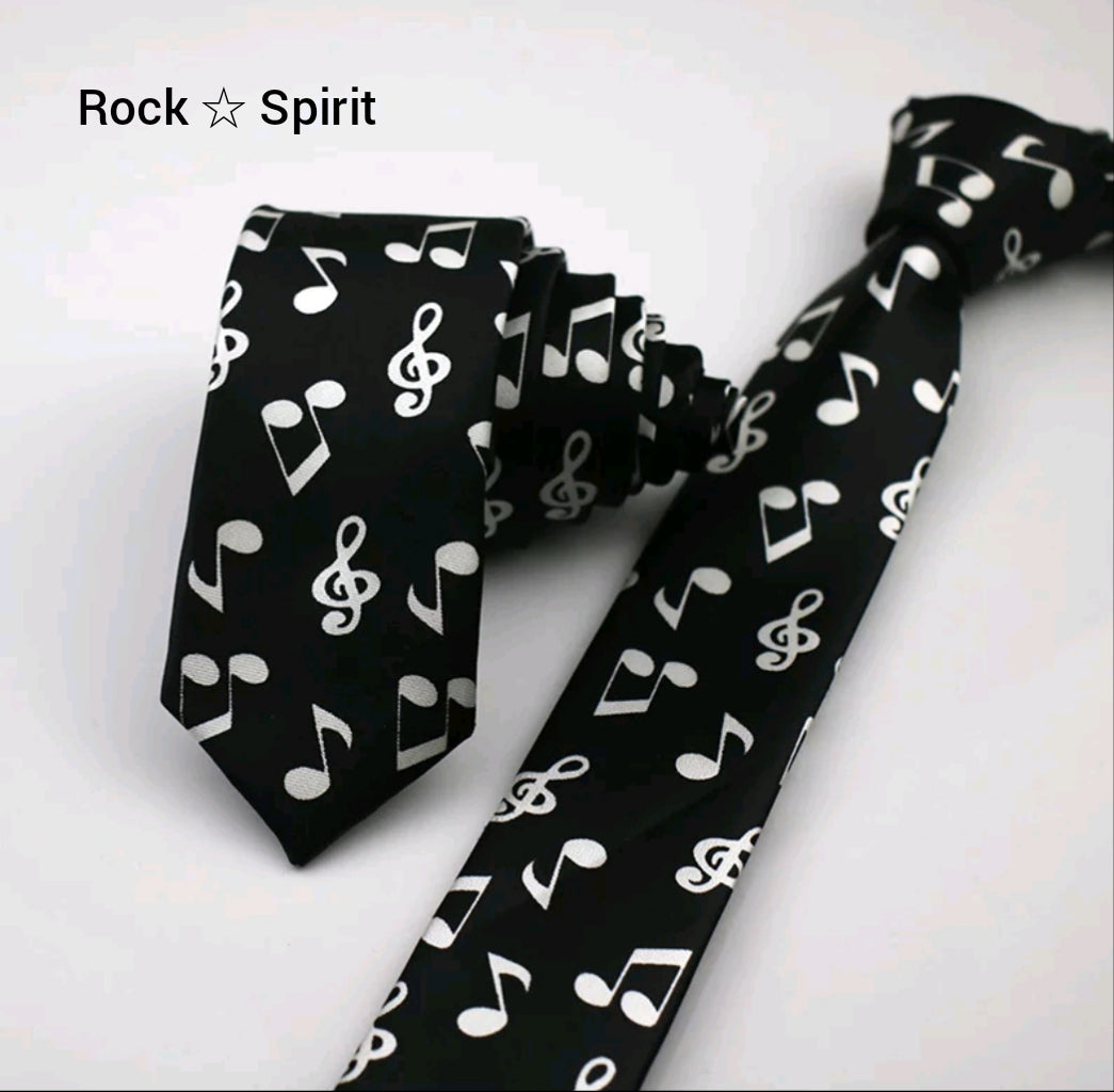 Tie Unisex Skinny Slim NRS - Rock ☆ Spirit 