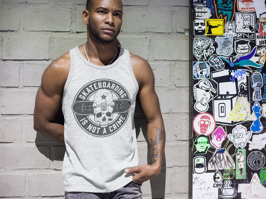 Tank Top Skate Is Not A Crime - Rock ☆ Spirit 