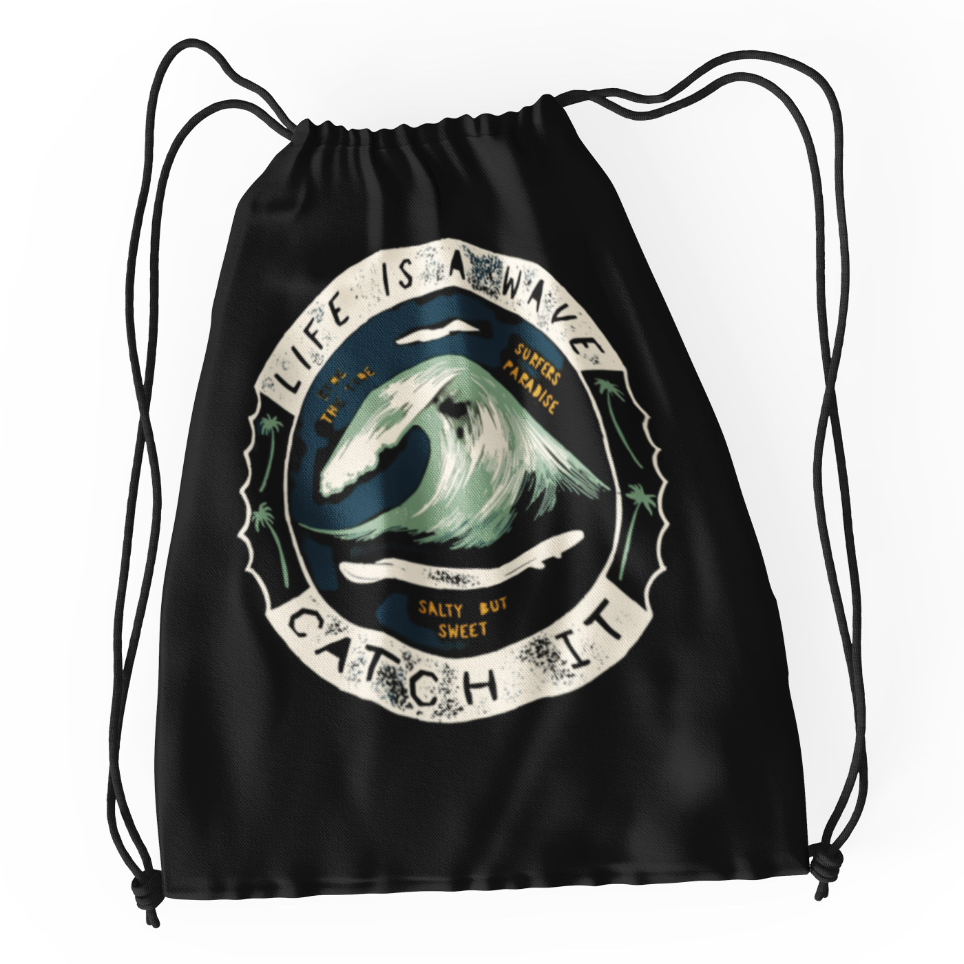 Multi Use Bag Life Is A Wave - Rock ☆ Spirit 