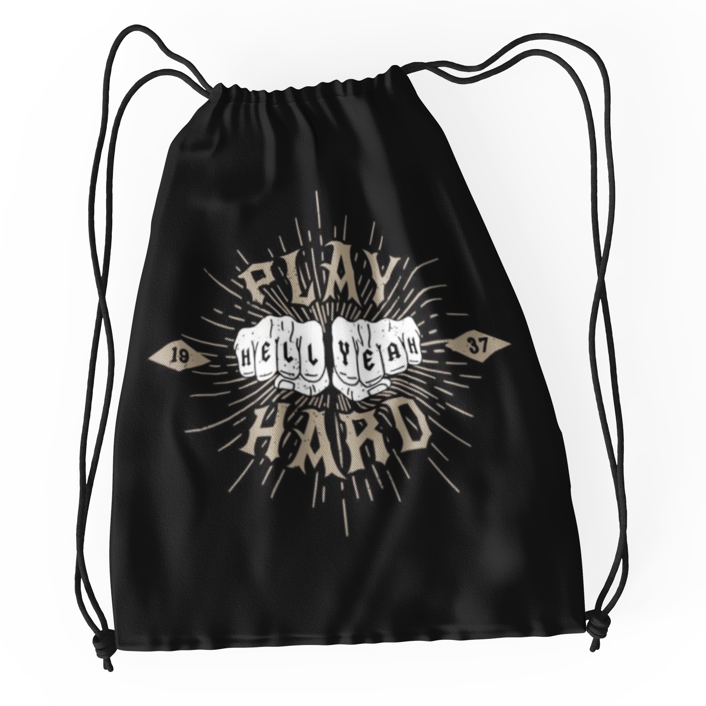 Multi Use Bag Play Hard - Rock ☆ Spirit 