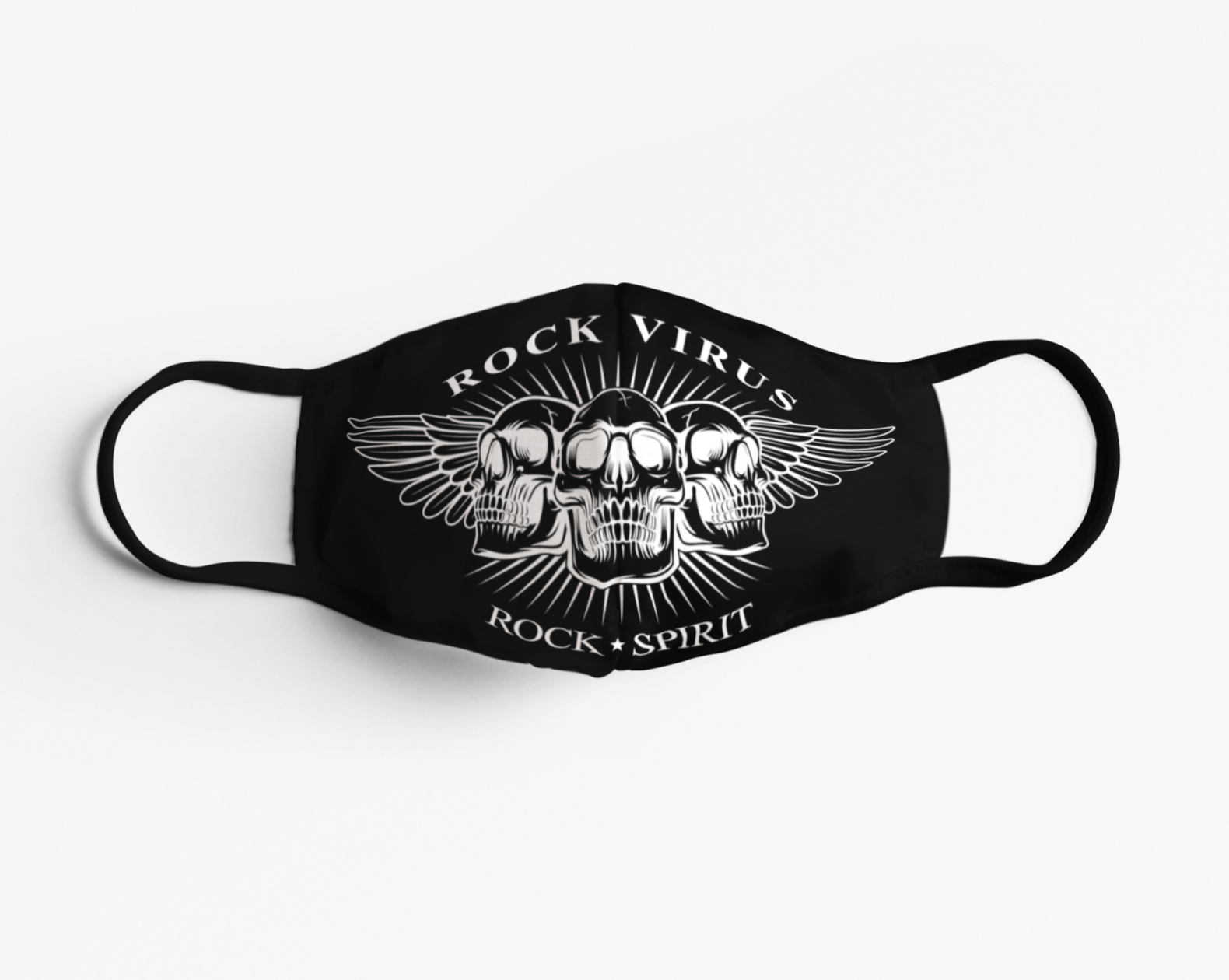 Face Mask Rock Virus RS - Rock ☆ Spirit 