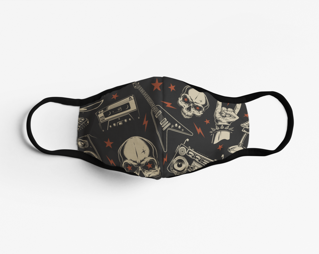 Face Mask Skull Rock Ace - Rock ☆ Spirit 