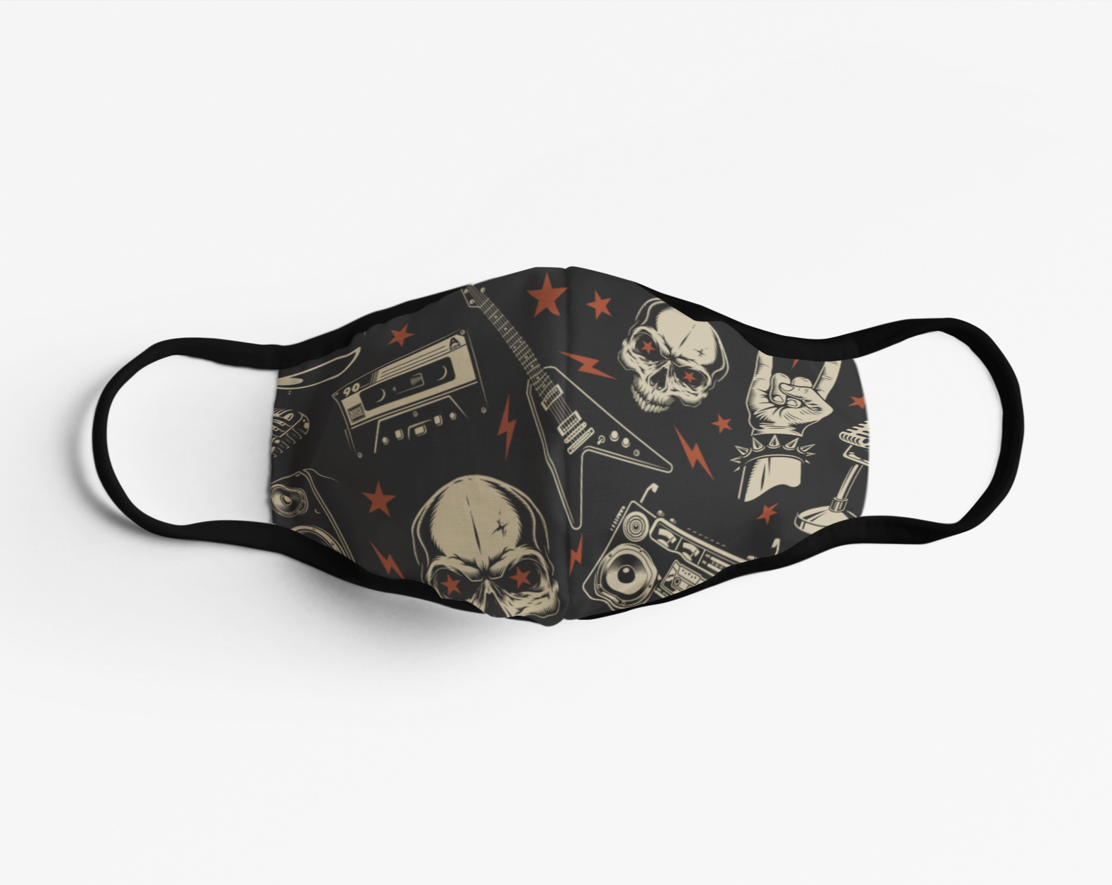 Face Mask Skull Rock Ace - Rock ☆ Spirit 