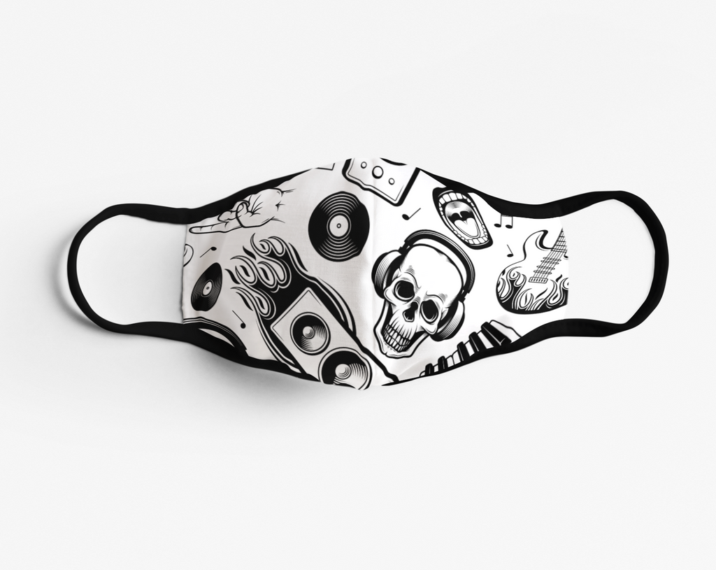 Face Mask Rock N Roll - Rock ☆ Spirit 