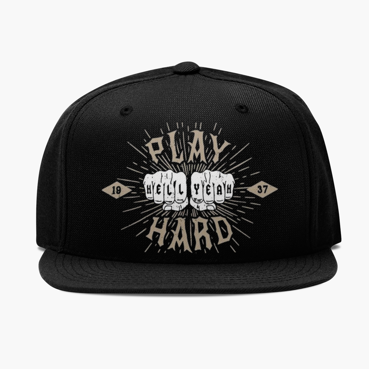Cap Play Hard - Rock ☆ Spirit 