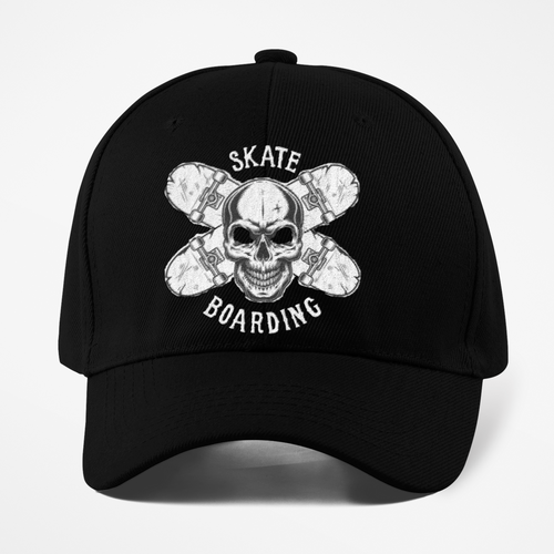 Cap Skull Skateboarding - Rock ☆ Spirit 