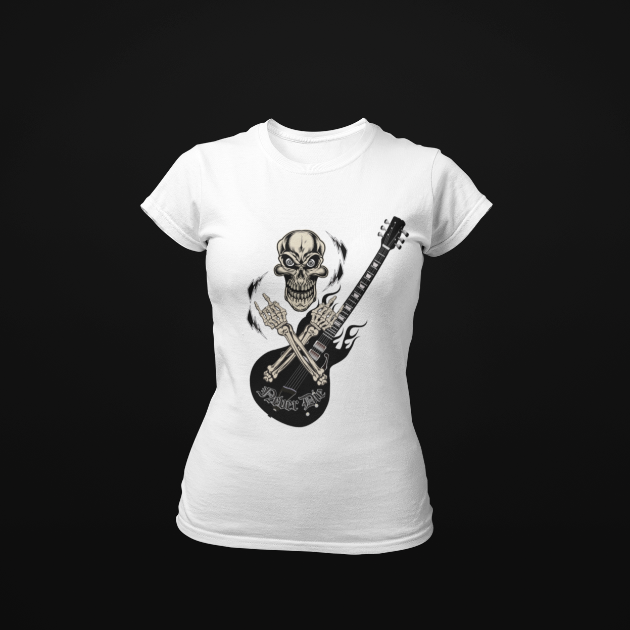 Women T shirt Rock Or Die - Rock ☆ Spirit 