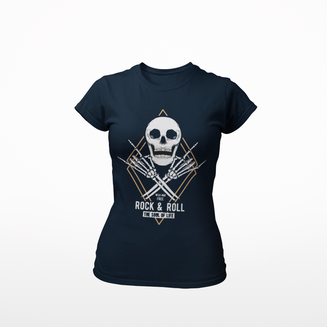 Women T shirt Rock N Roll - Rock ☆ Spirit 
