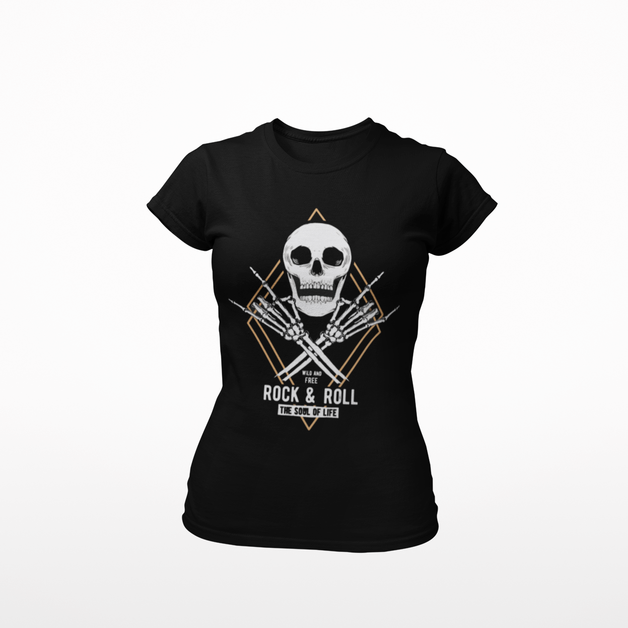 Women T shirt Rock N Roll - Rock ☆ Spirit 