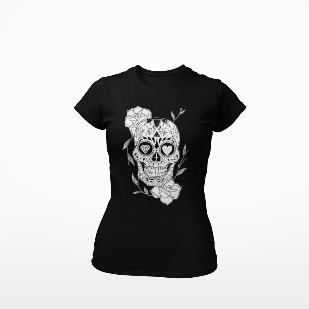 Women T shirt Corazon Diamante - Rock ☆ Spirit 