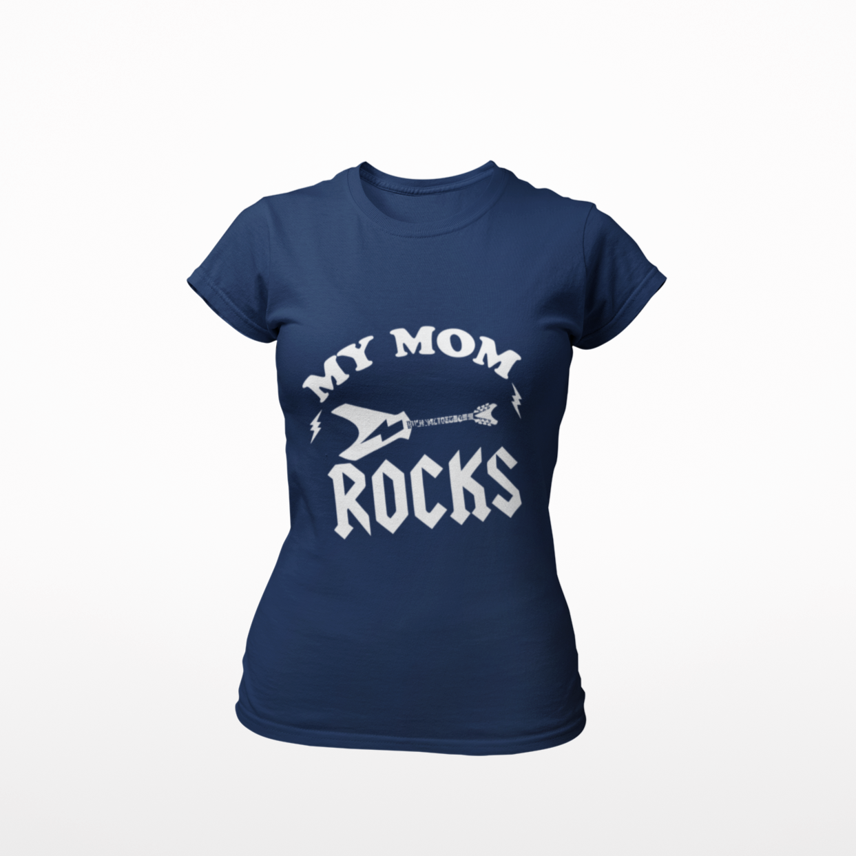 Women T shirt My Mom Rocks - Rock ☆ Spirit 