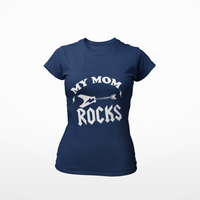 Frauen-T-Shirt My Mom Rocks