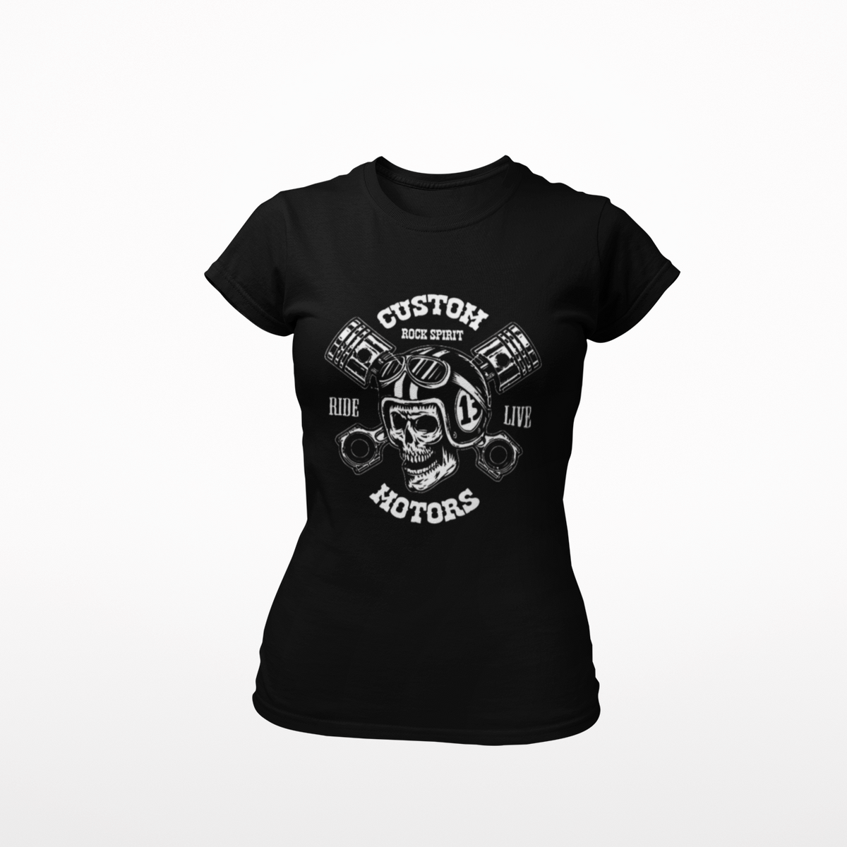 Women T shirt Custom Motor - Rock ☆ Spirit 
