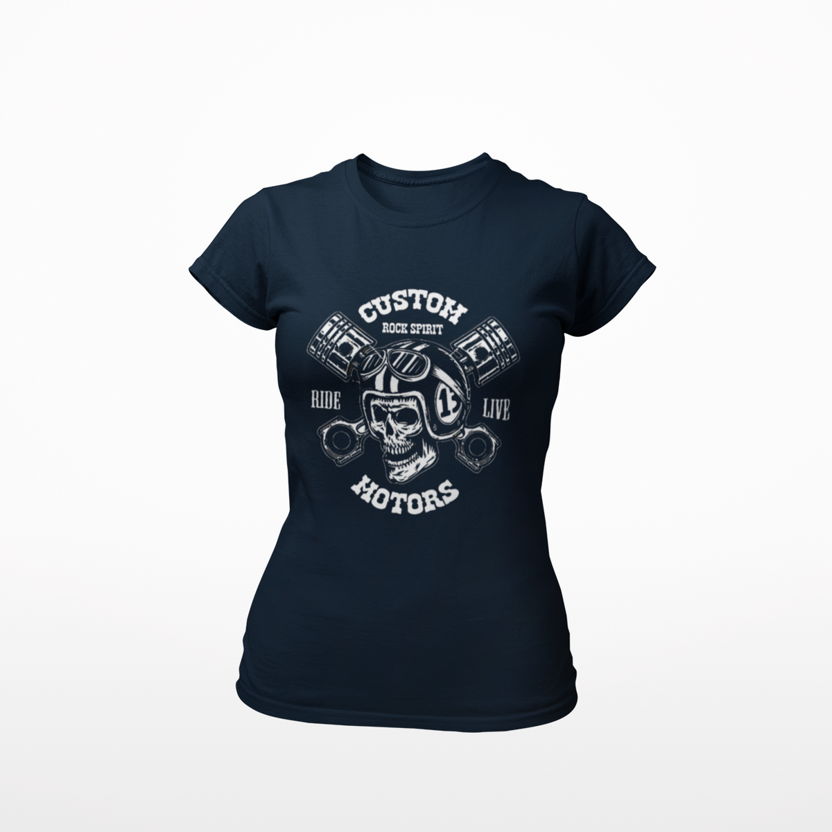 Women T shirt Custom Motor - Rock ☆ Spirit 
