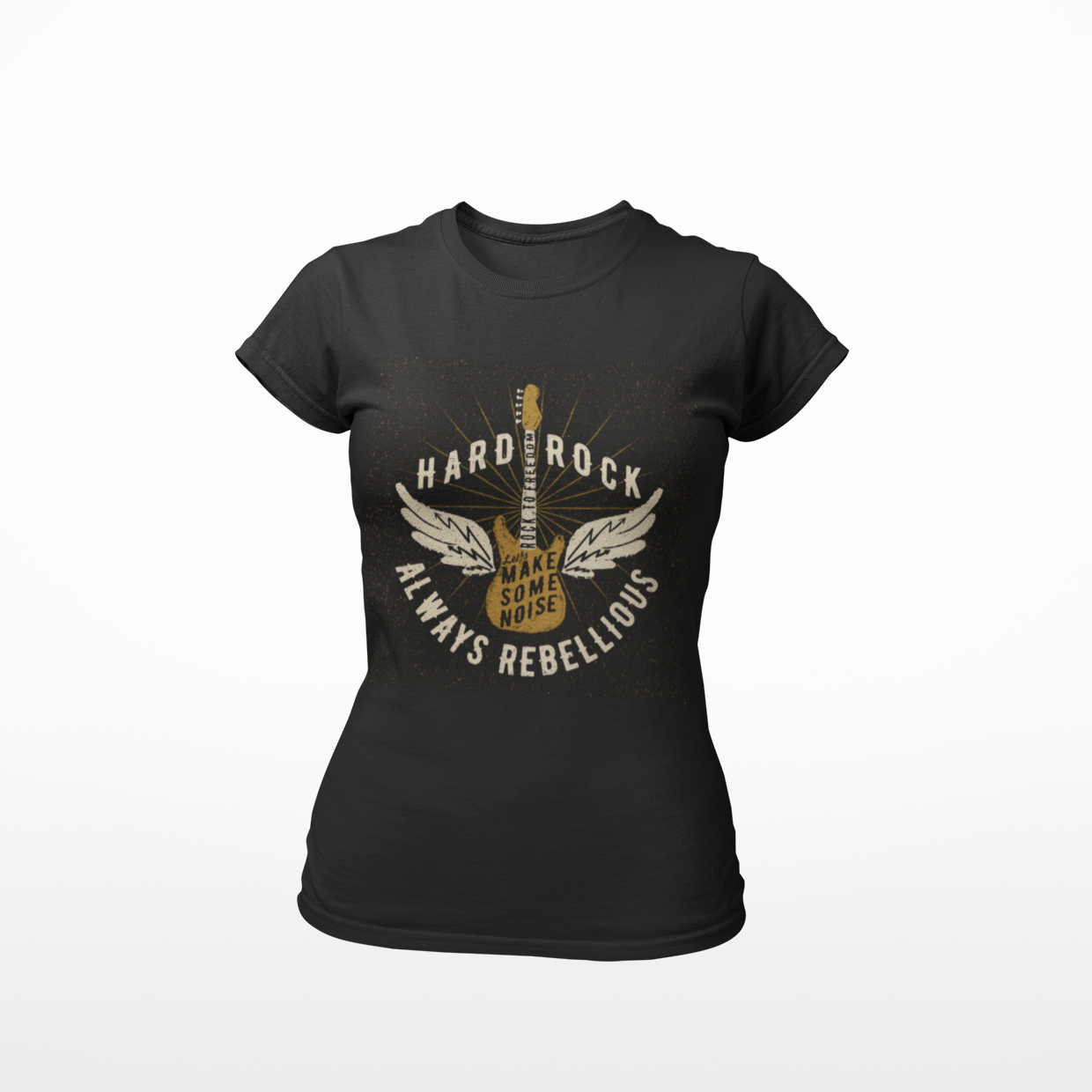 Women T shirt Make Some Noise - Rock ☆ Spirit 