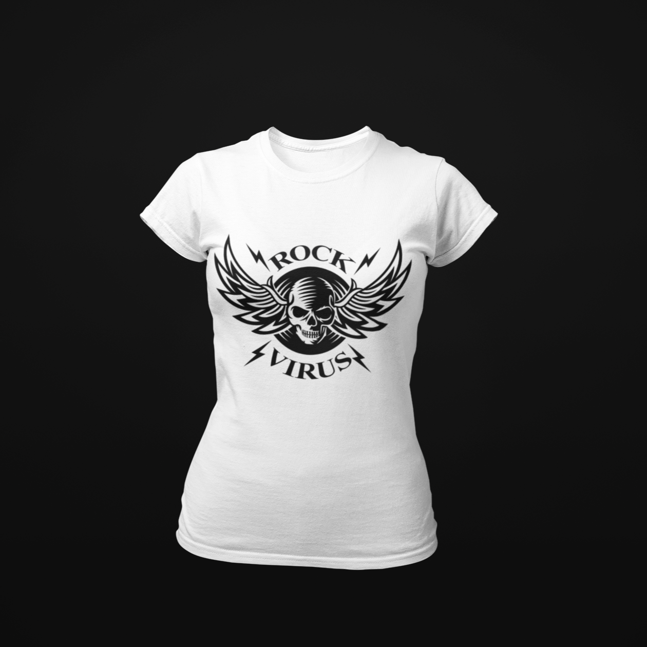 Women T shirt Rock Virus - Rock ☆ Spirit 