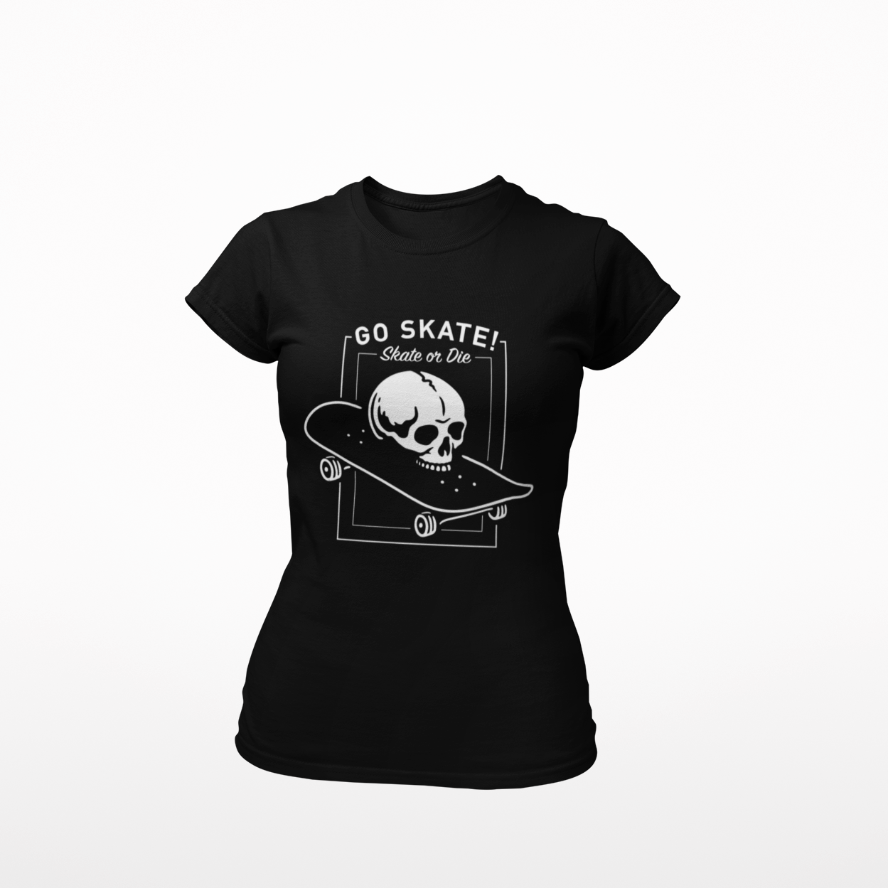Women T shirt Skate Or Die - Rock ☆ Spirit 