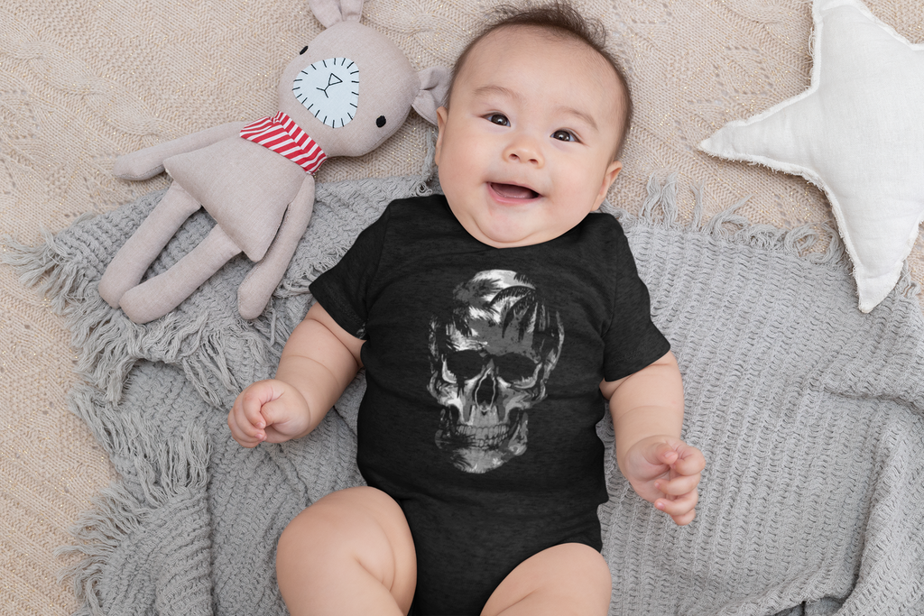 Bodysuit Skull Silver - Rock ☆ Spirit 