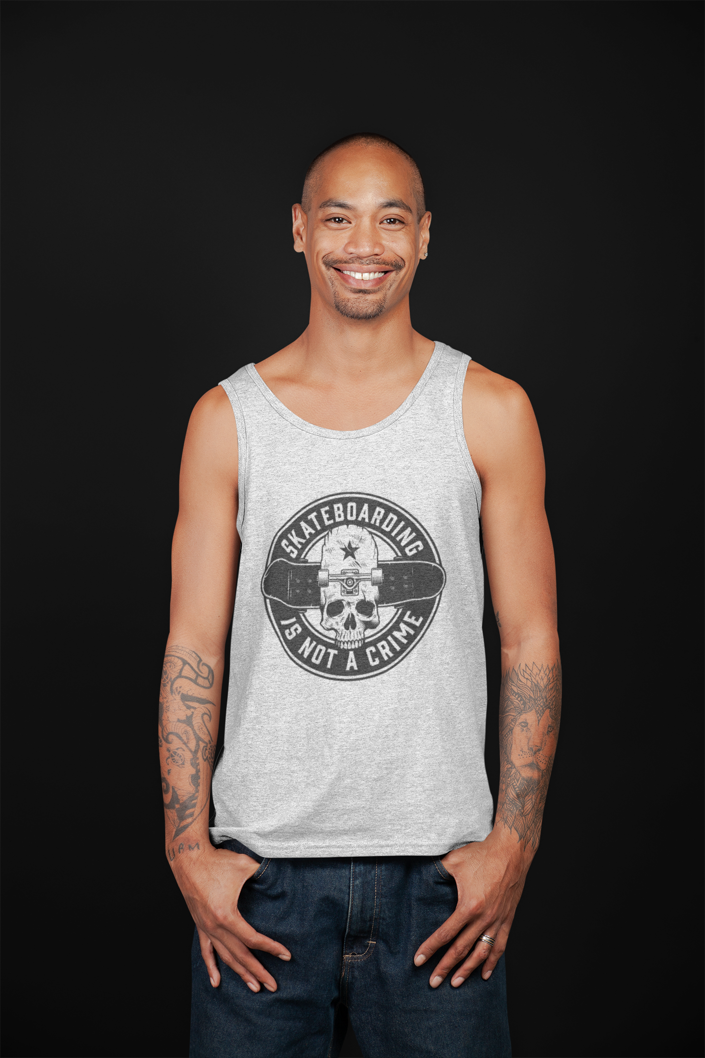 Tank Top Skate Is Not A Crime - Rock ☆ Spirit 