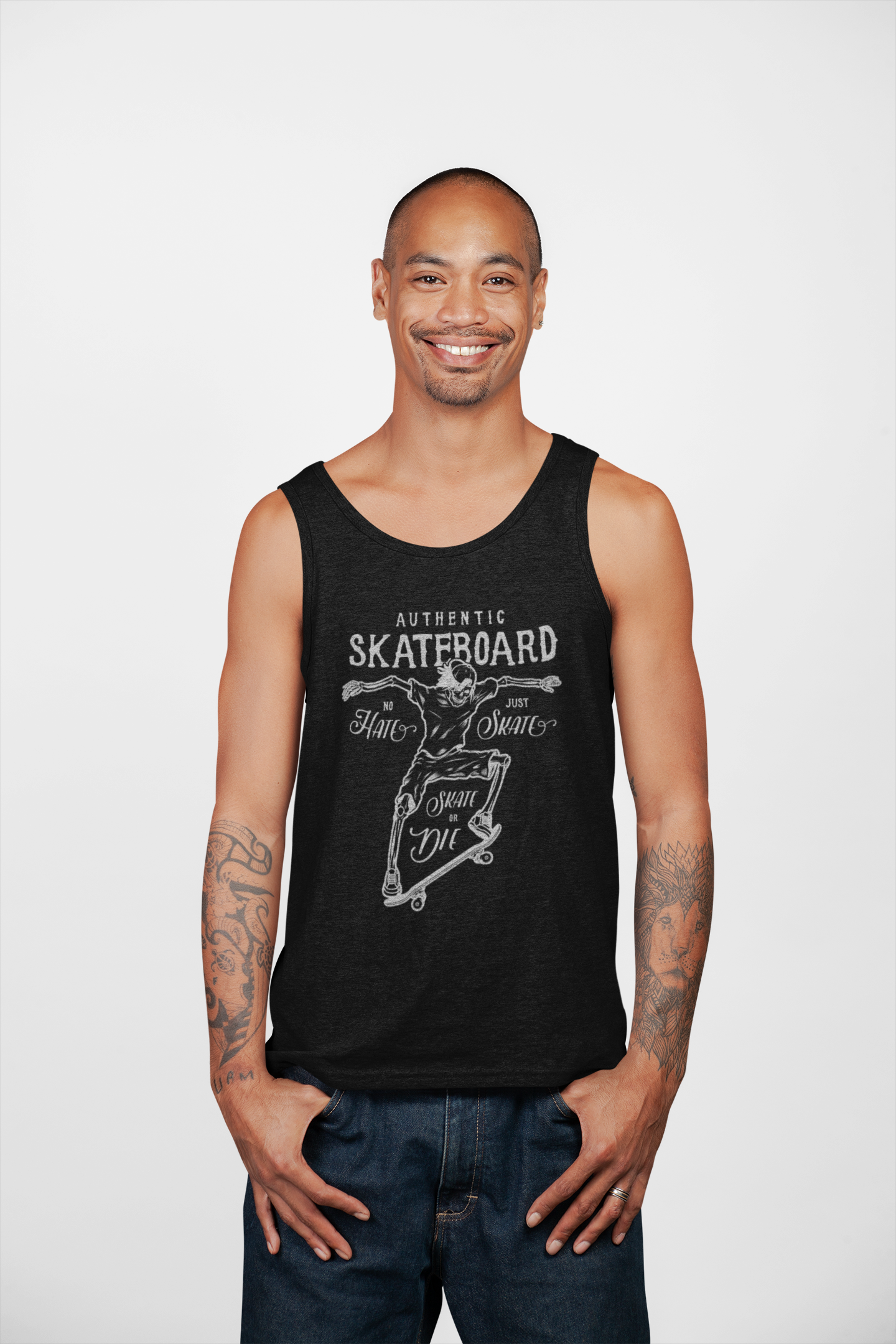 Tank Top Hate Skate - Rock ☆ Spirit 