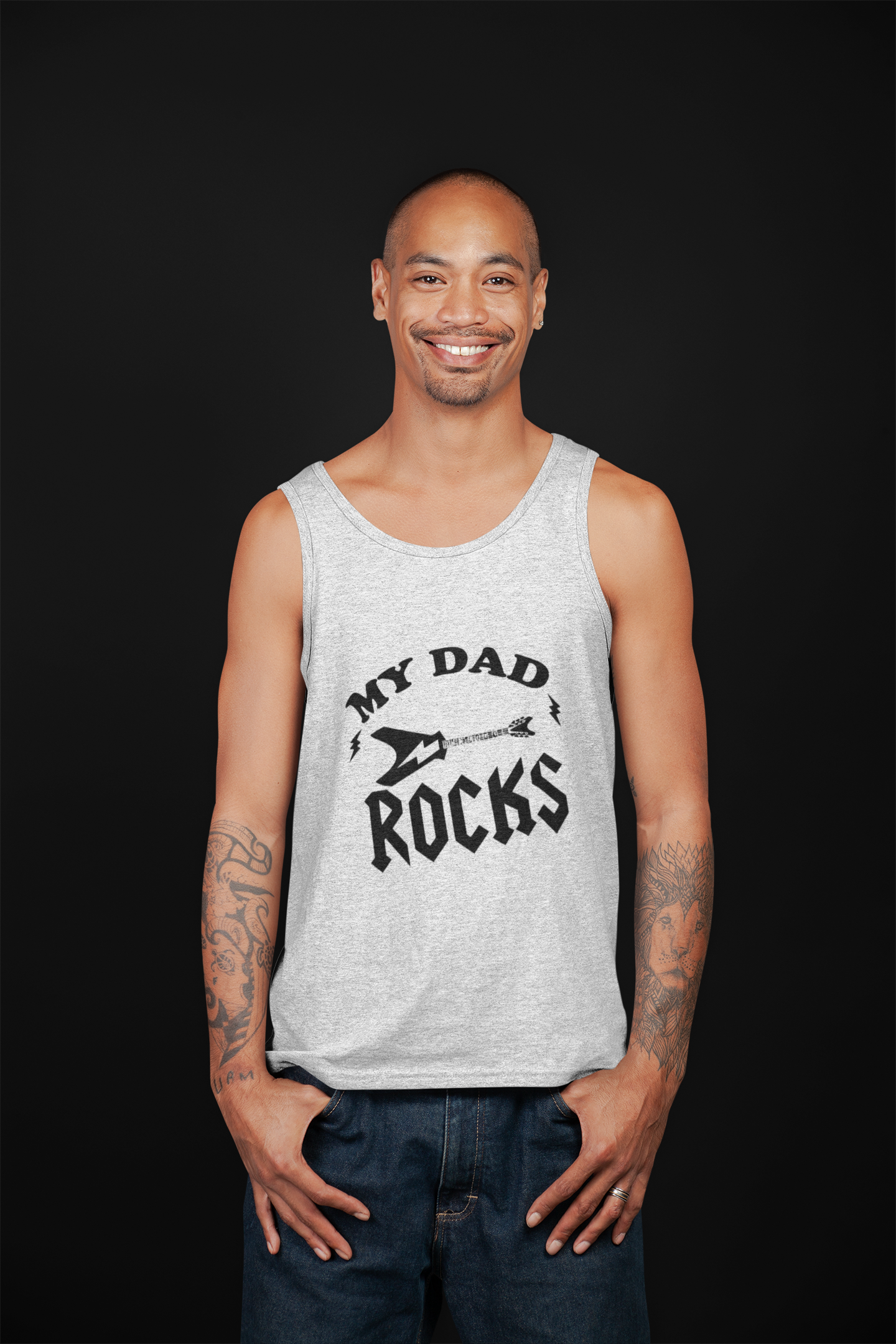 Tank Top My Dad Rocks - Rock ☆ Spirit 