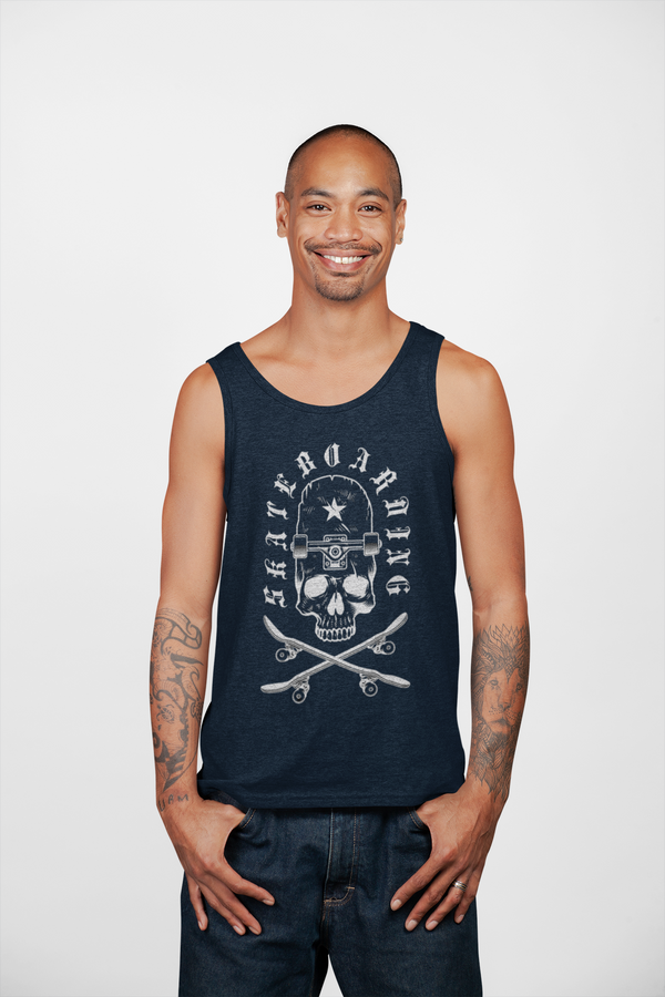 Tank Top Star Skateboarding